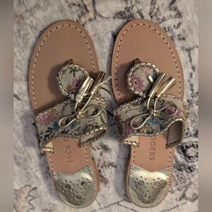 Jack Rogers Women's Multicolor Floral Sandals